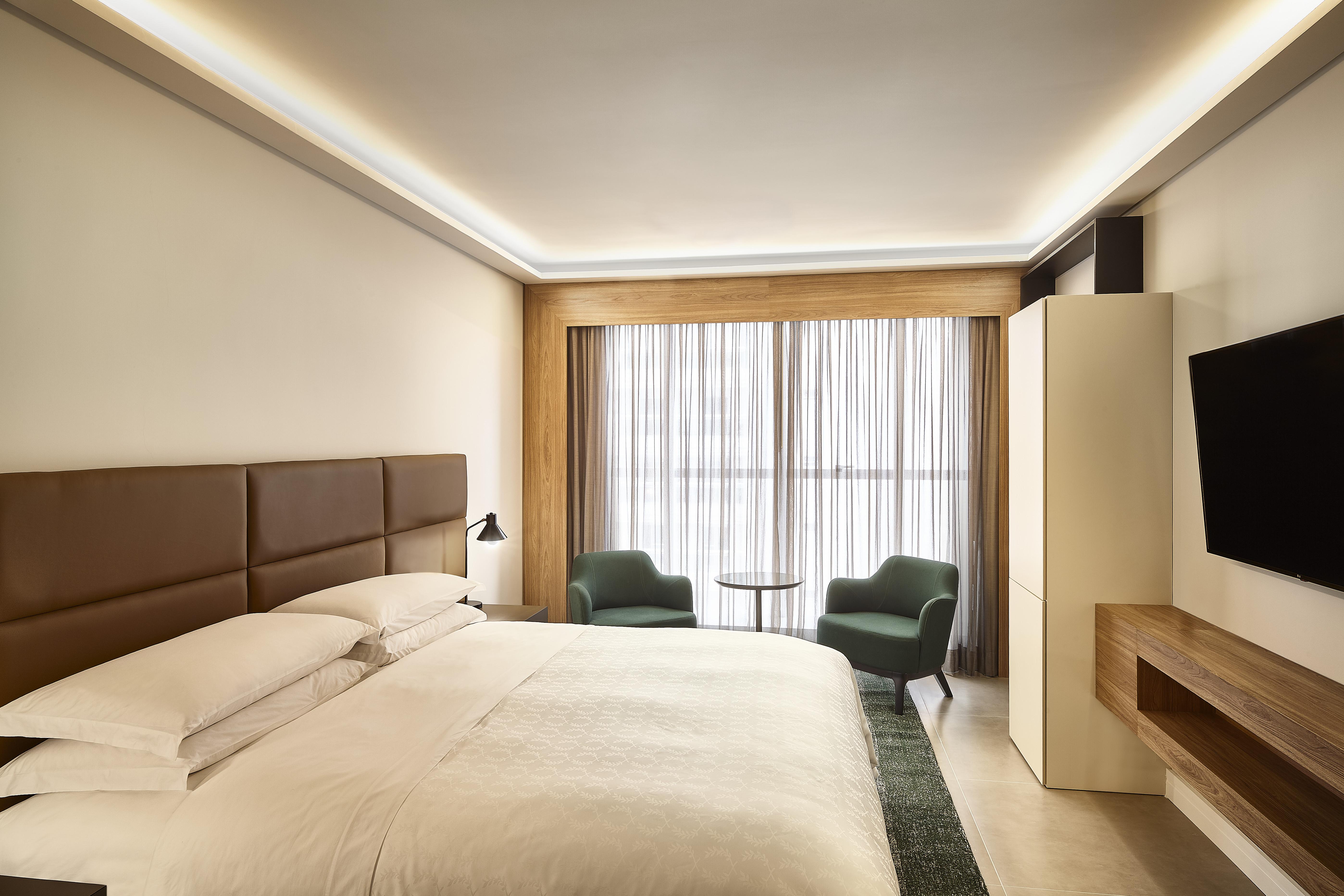 โรงแรมเชอราตัน ซันโตส ภายนอก รูปภาพ A guest room at the hotel