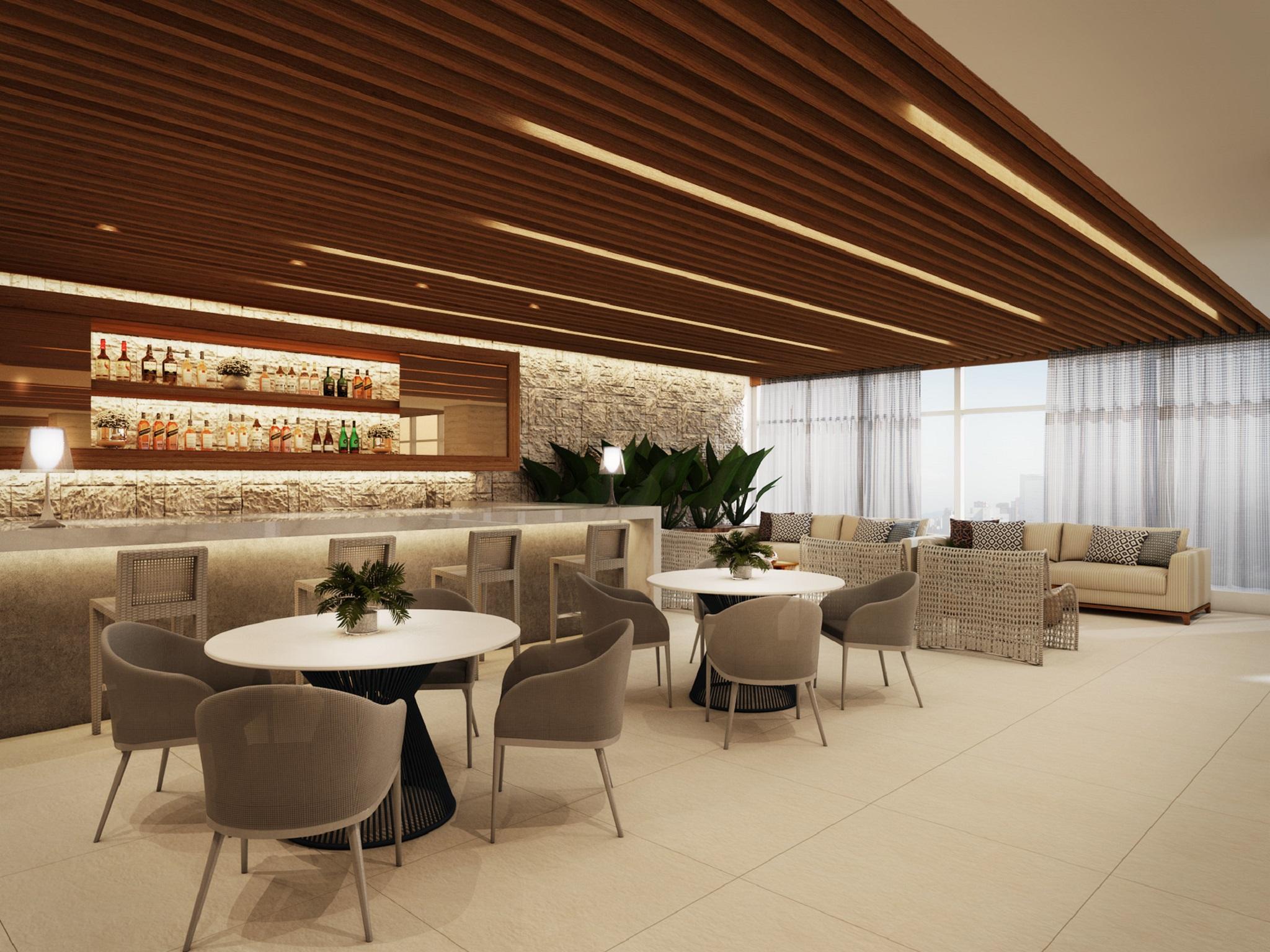โรงแรมเชอราตัน ซันโตส ภายนอก รูปภาพ The lounge at the airport