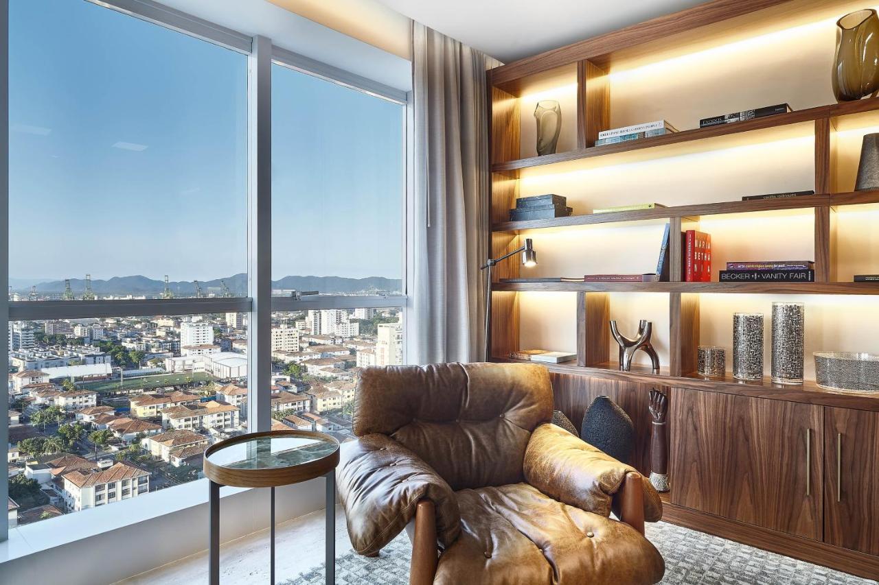 โรงแรมเชอราตัน ซันโตส ภายนอก รูปภาพ The view from the library